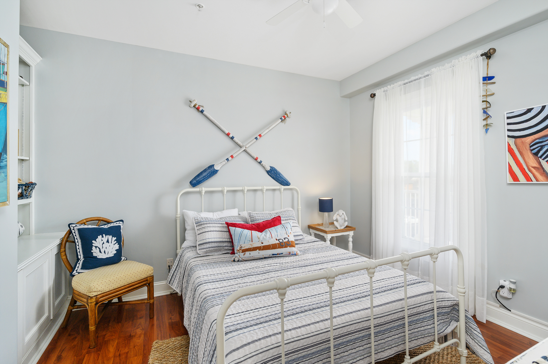 Bedroom 2 has a comfy Queen Bed.