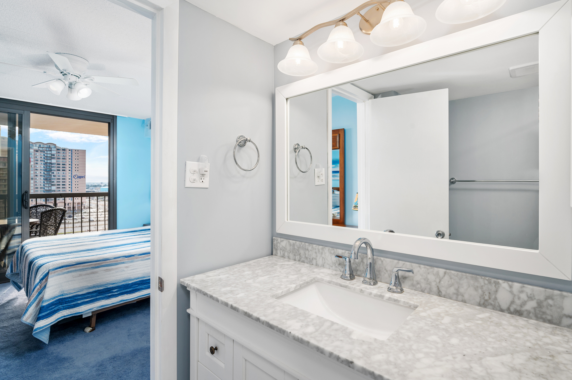 Gorgeous, updated Primary Bathroom.