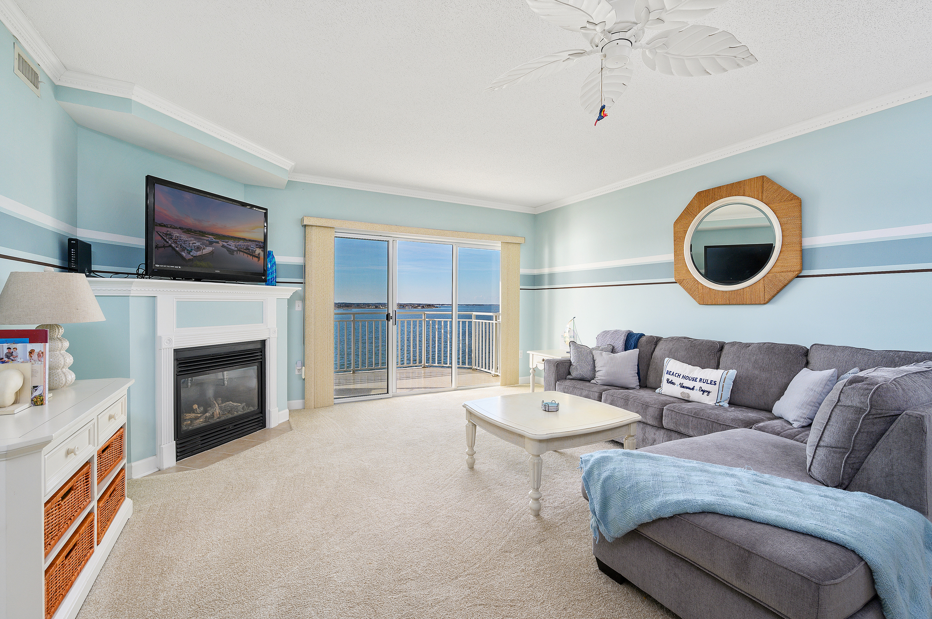 Relax in the AC and enjoy family time in the spacious Living Room.
