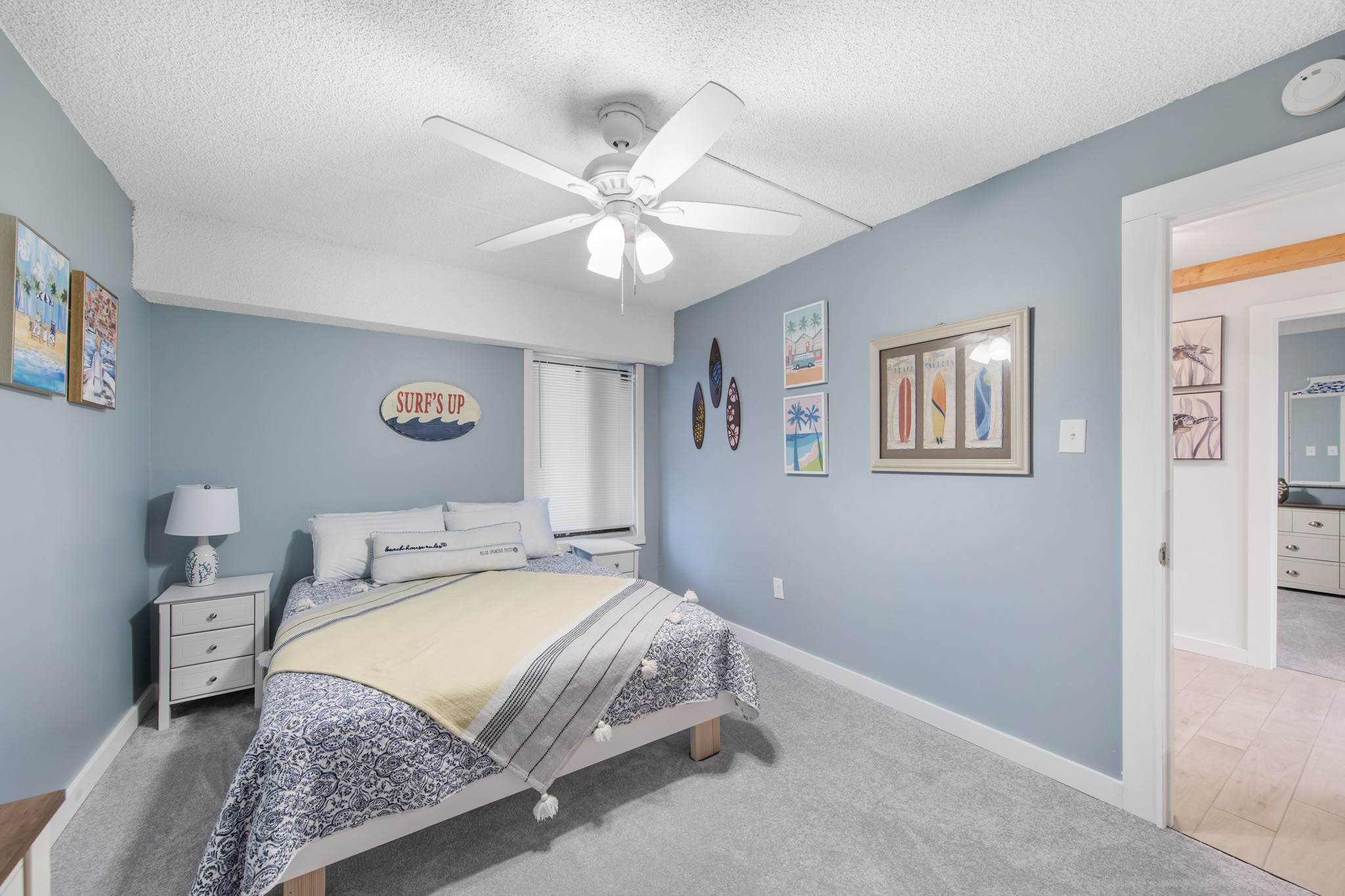 Bedroom 2 also offers a flat screen TV!