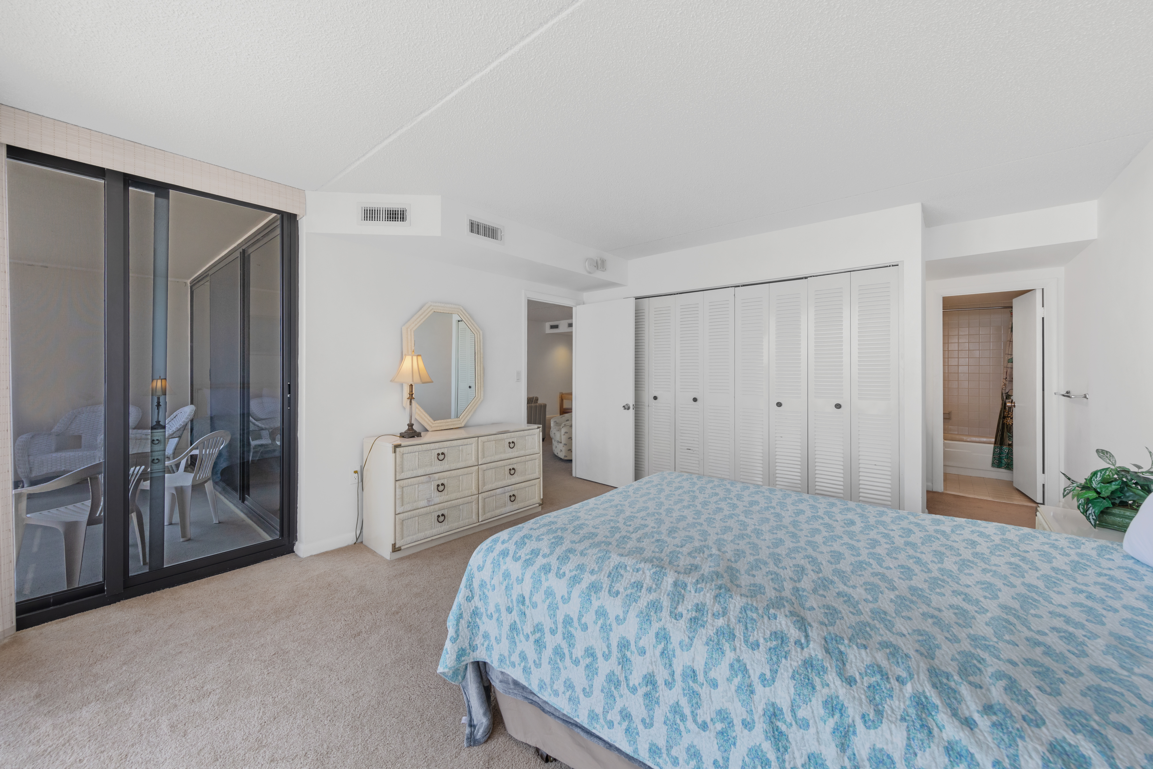 Slip out to the Balcony and enjoy the Oceanfront Balcony