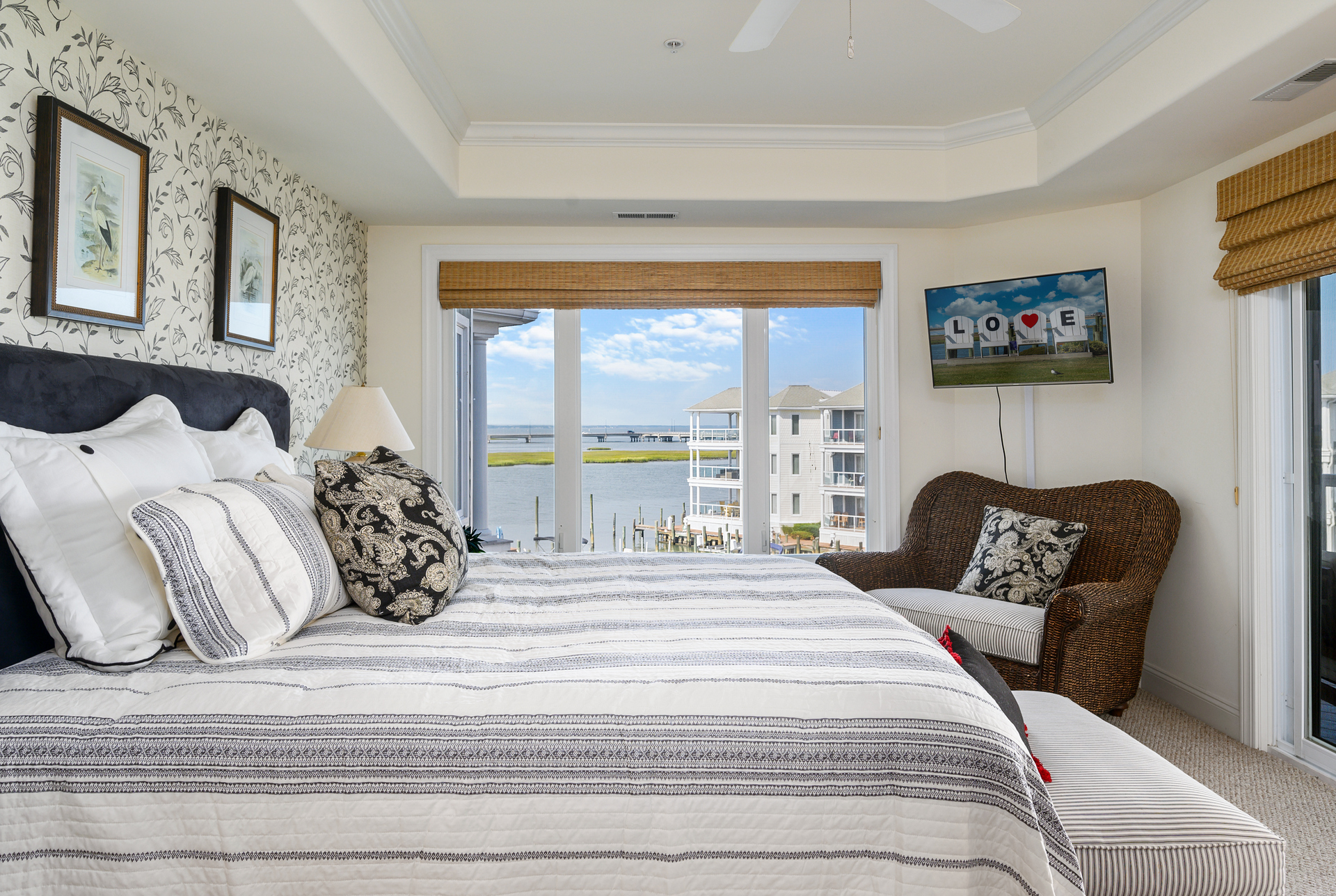 Spectacular Bay Views to wake to each morning.