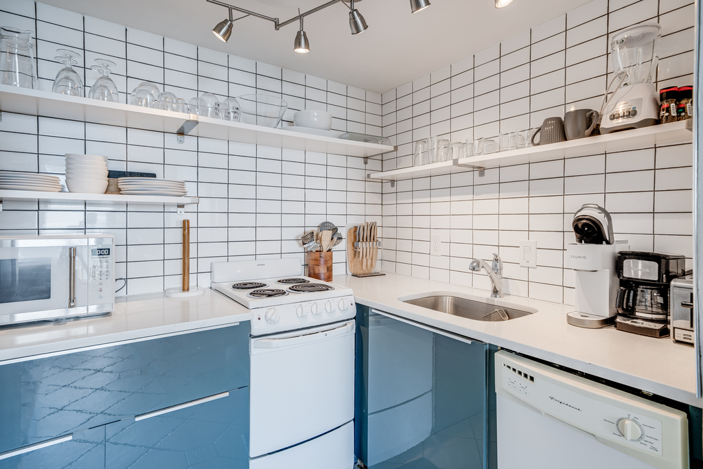 The Chef in your family will love this open and bright kitchen.