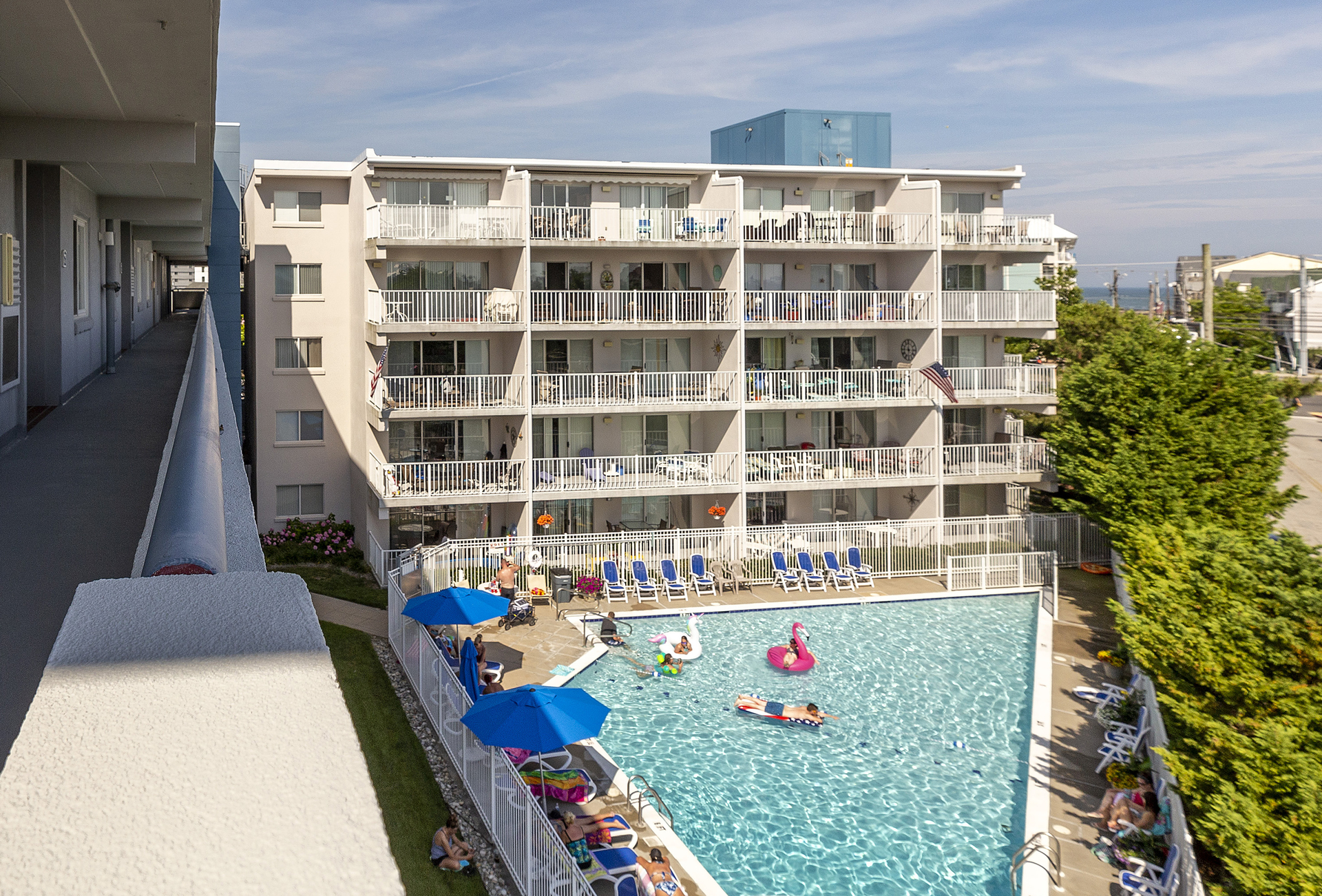 Take a dip in the Refreshing Outdoor Pool!