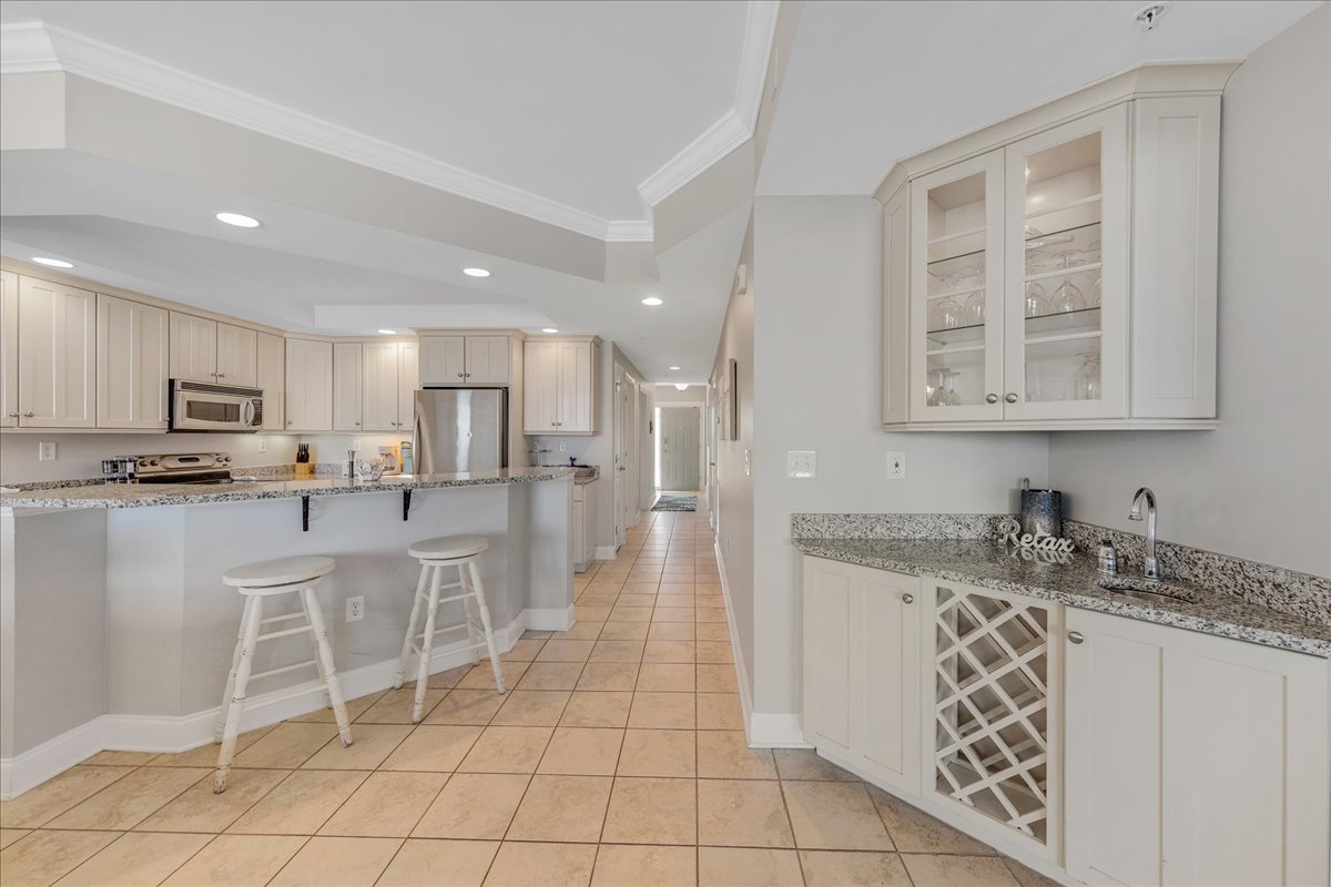 You're sure to love the convenient Wet Bar just off the Living Room and Primary