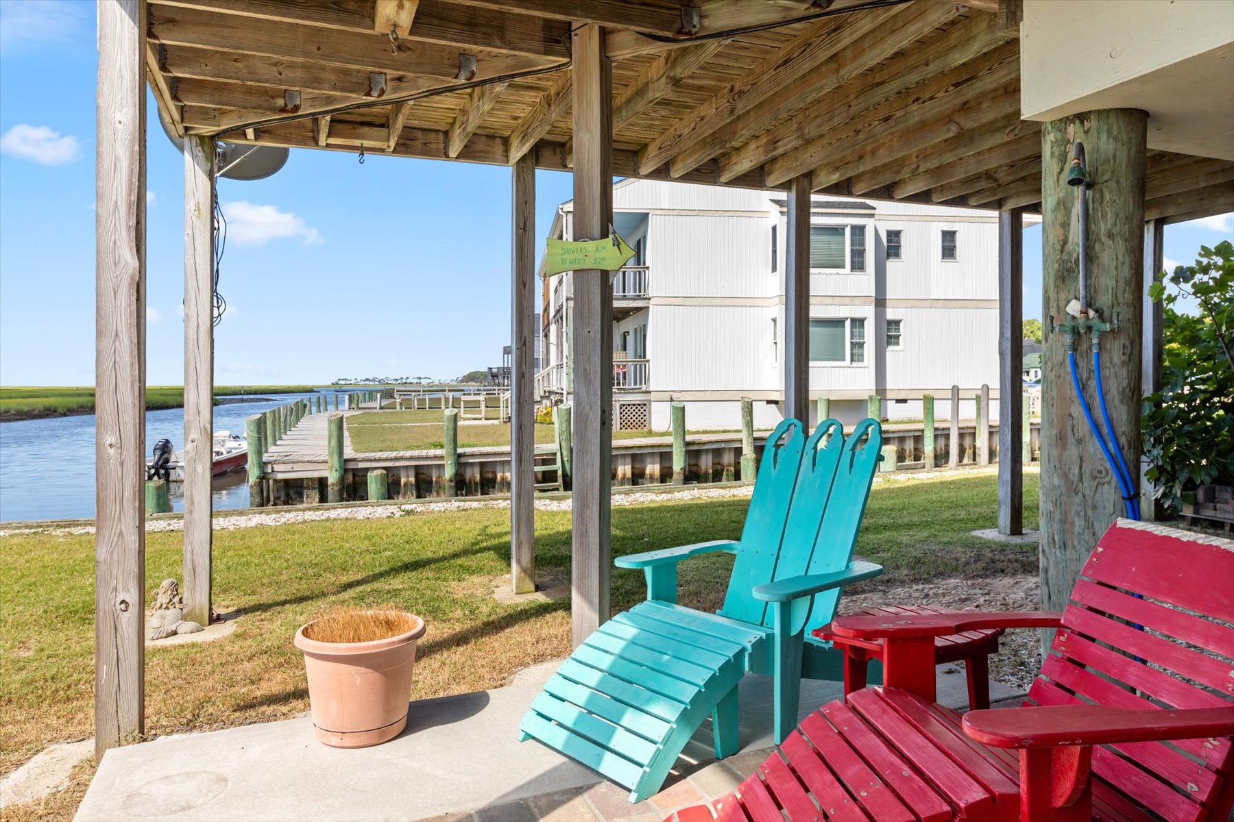 Kick back and listen - you can even hear the Ocean sometimes!