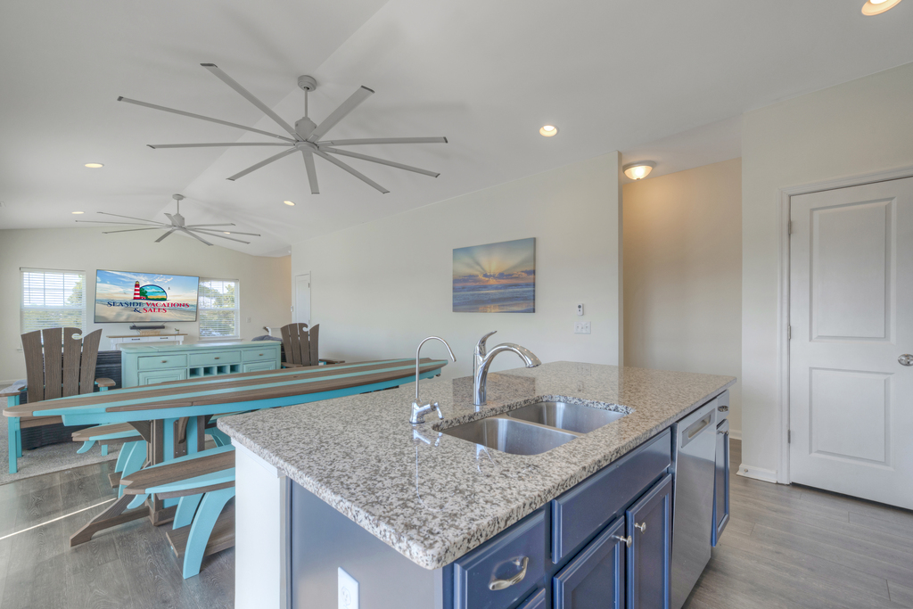 Nautical Navy Island is a show-stopper.