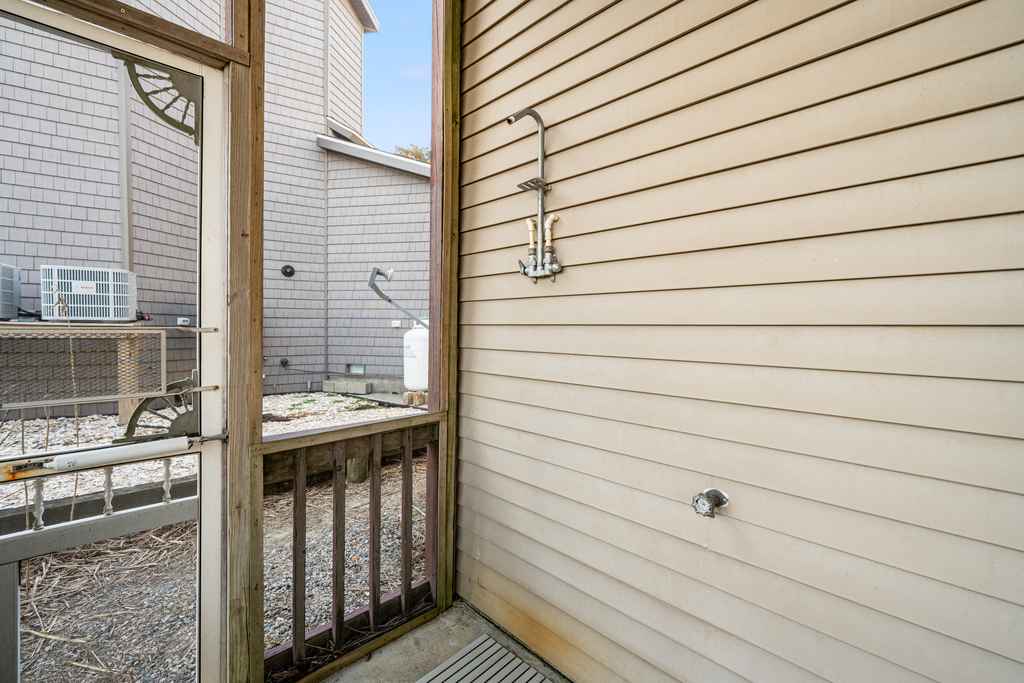 Refreshing Outdoor Shower.