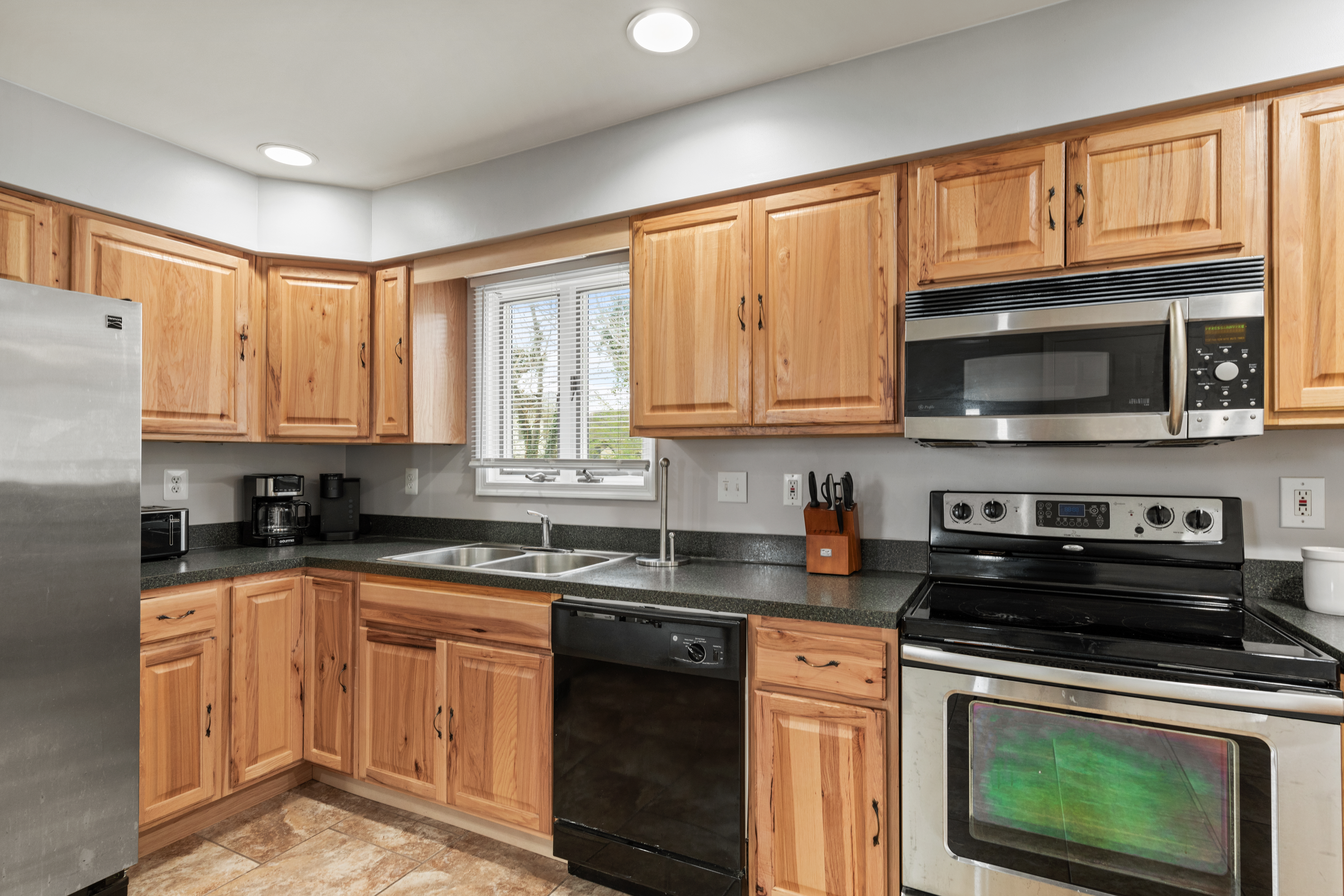 The Dishwasher makes clean up easy-breezy!