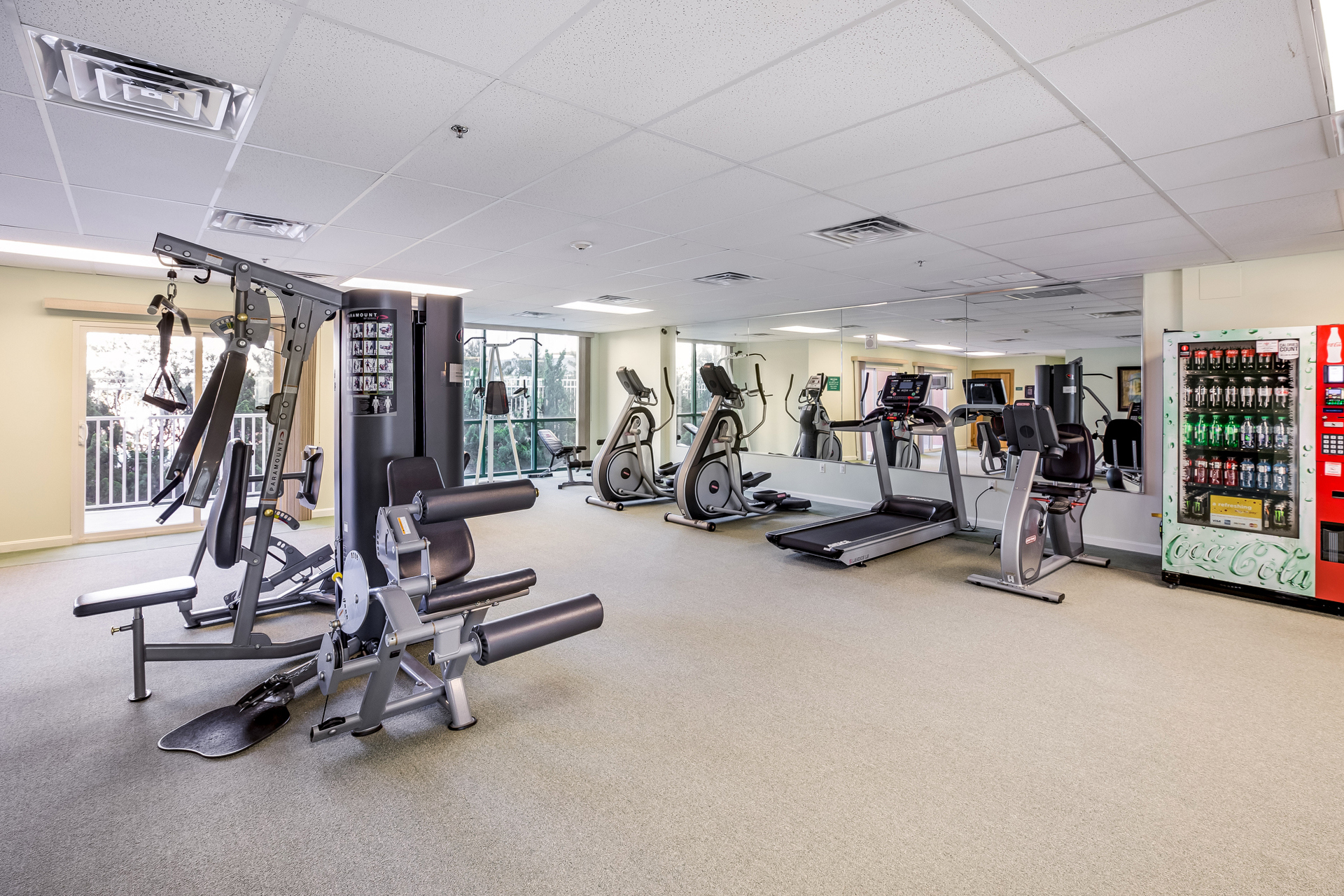 The endless amenities of this home include full private gym!