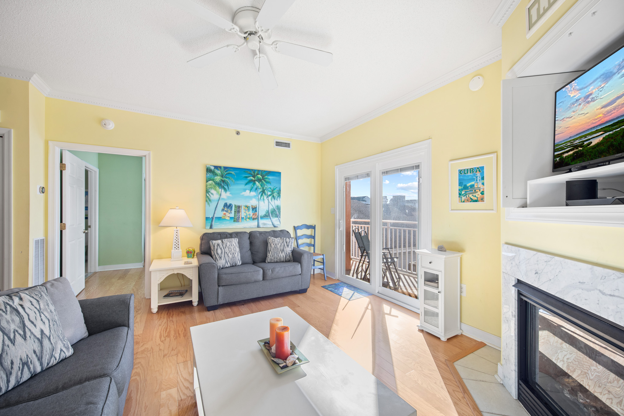 We love the way the Natural Light Filters through the Home!