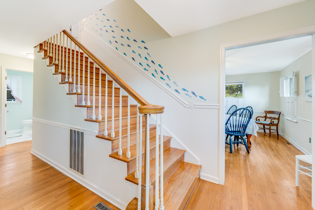 Wander upstairs to find 3 spacious Bedrooms and 2 Full Baths.
