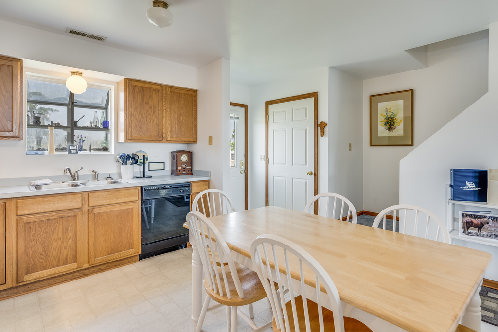 You`ll love the Water Views even from the Dining Area.