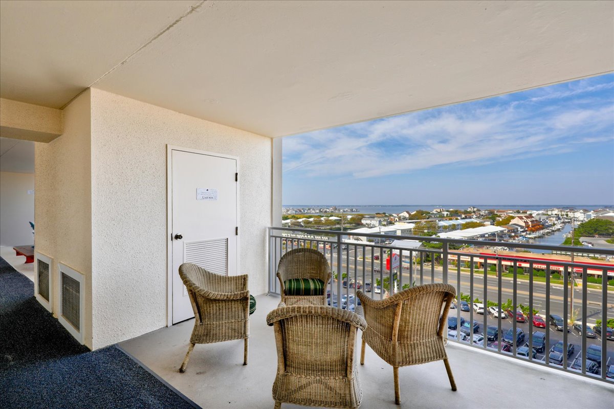 Enjoy Gorgeous Views from your Private Balcony!
