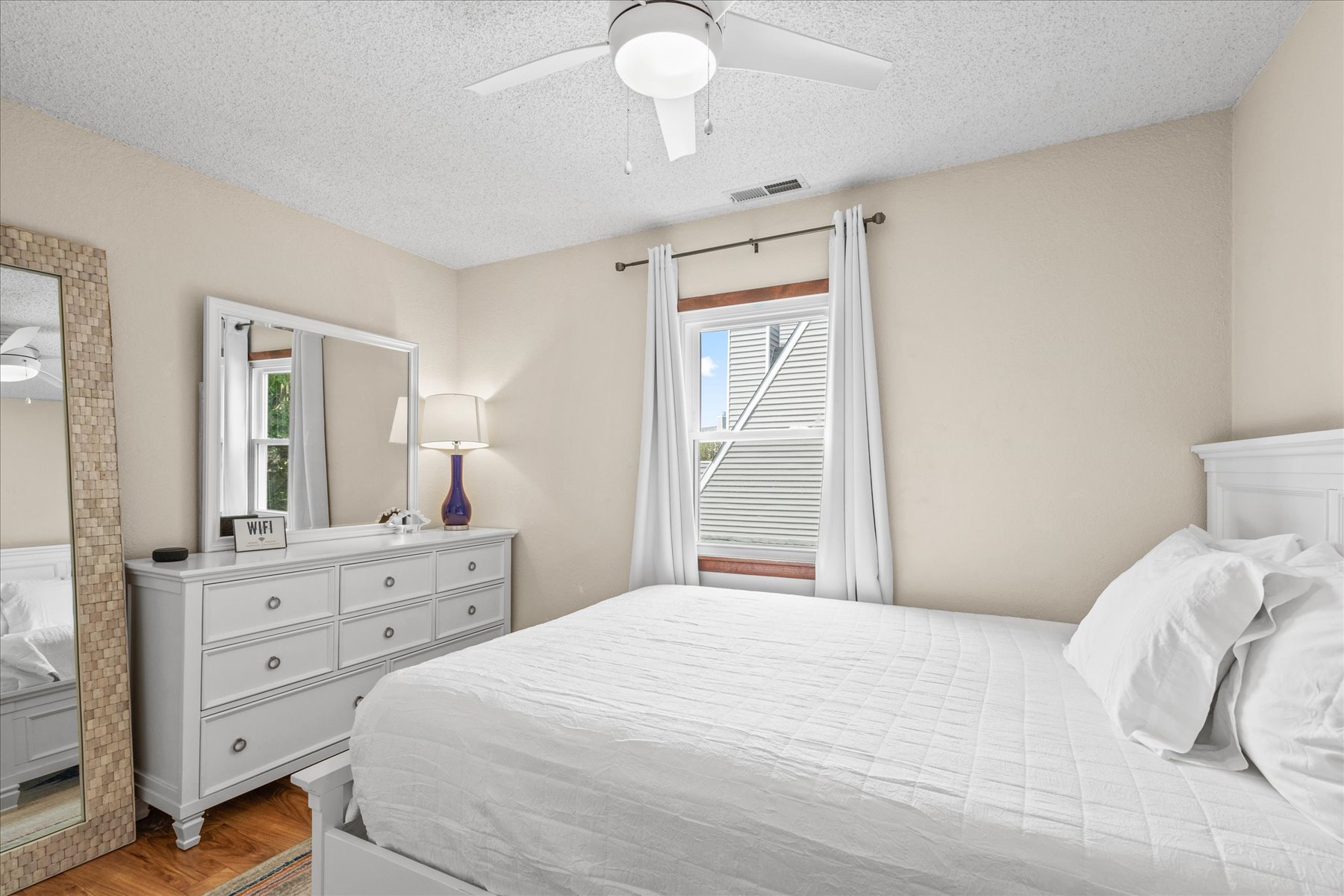 The Cozy Primary Bedroom is every Parents Dream!