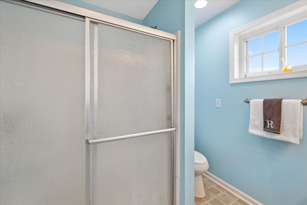 Master Bath has a Walk-in Shower.