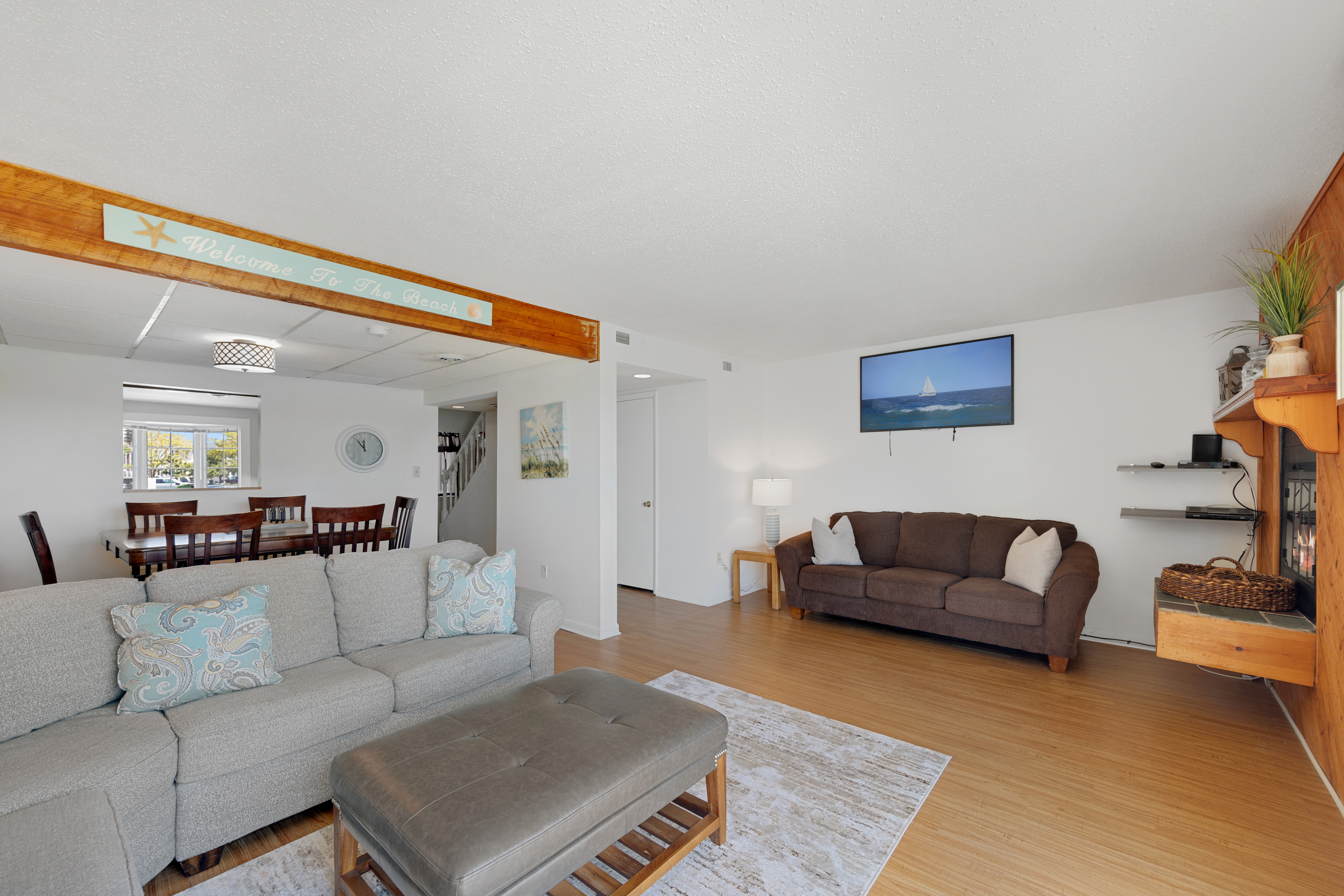 Plenty of comfy seating for the family to enjoy.