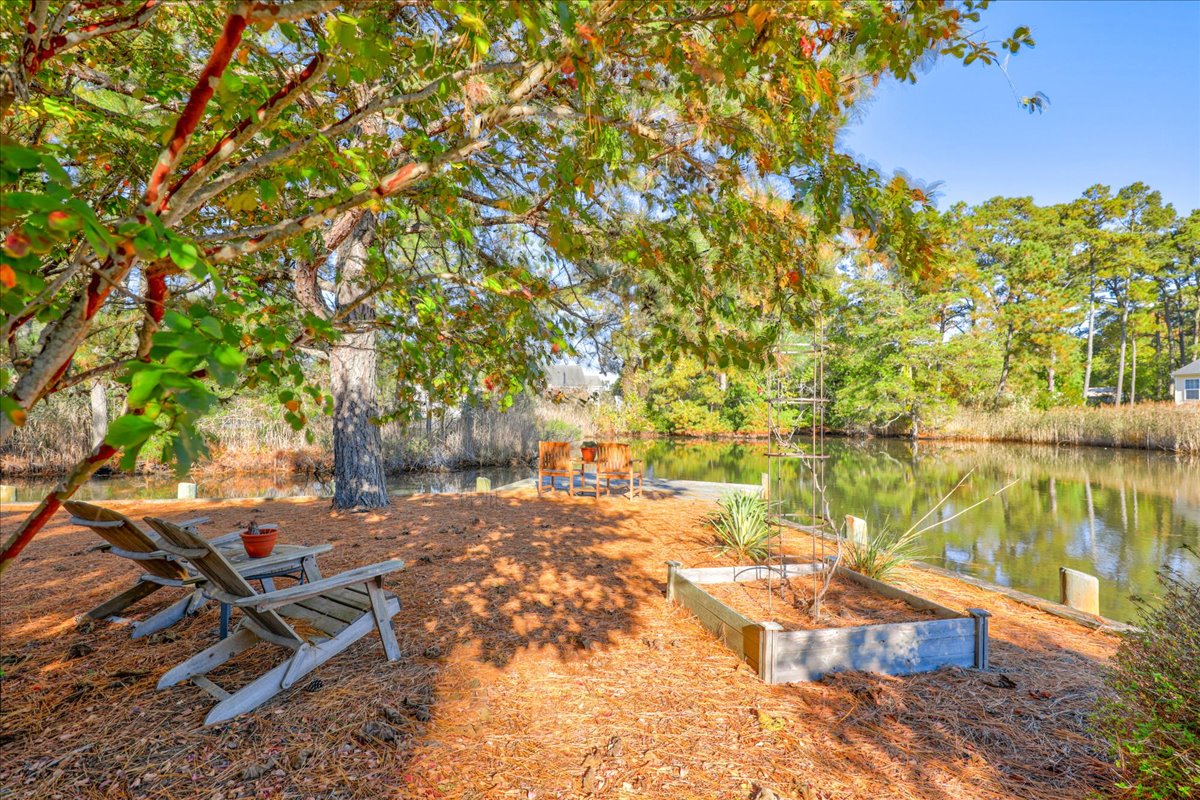 Sitting on a corner lot, Heron Creek's Waterfront Backyard is expansive, with so much to explore!