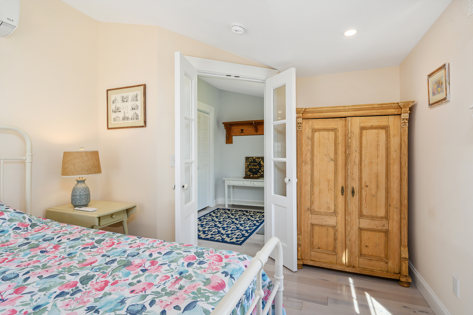 Love the French Doors....