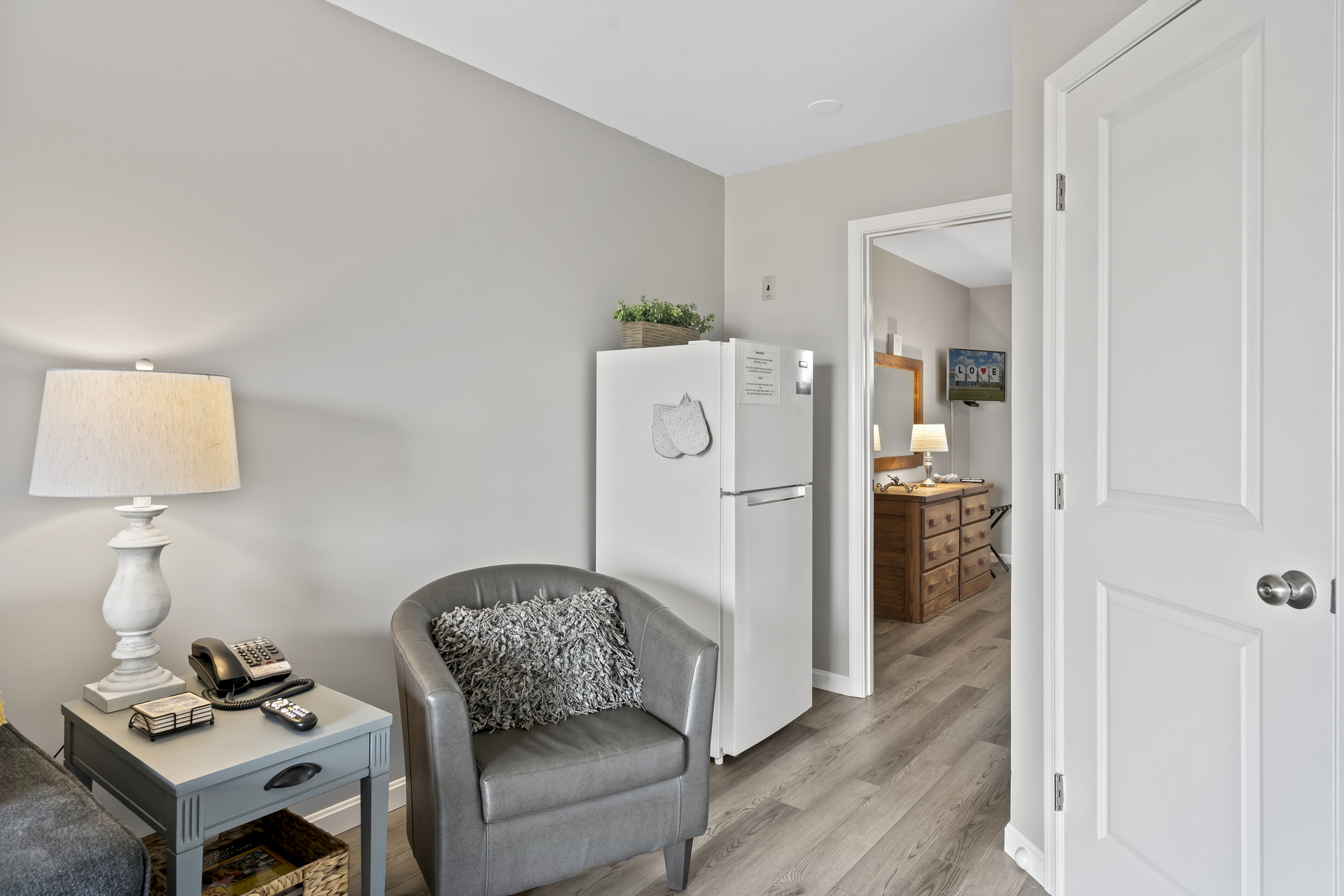 Fresh Paint, New Floors, and New Furnishings!