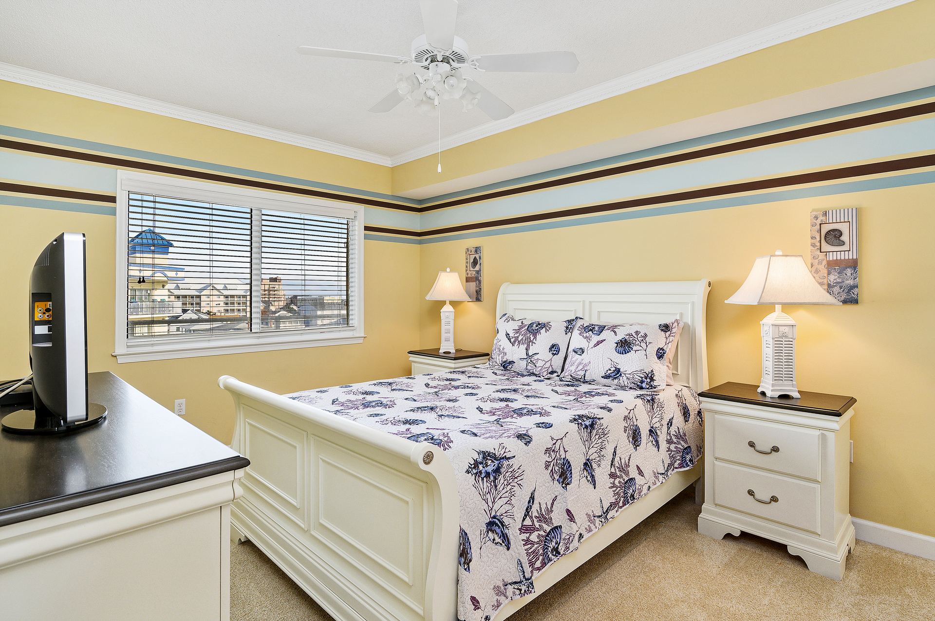 Melt into the Luxury Queen Bed.