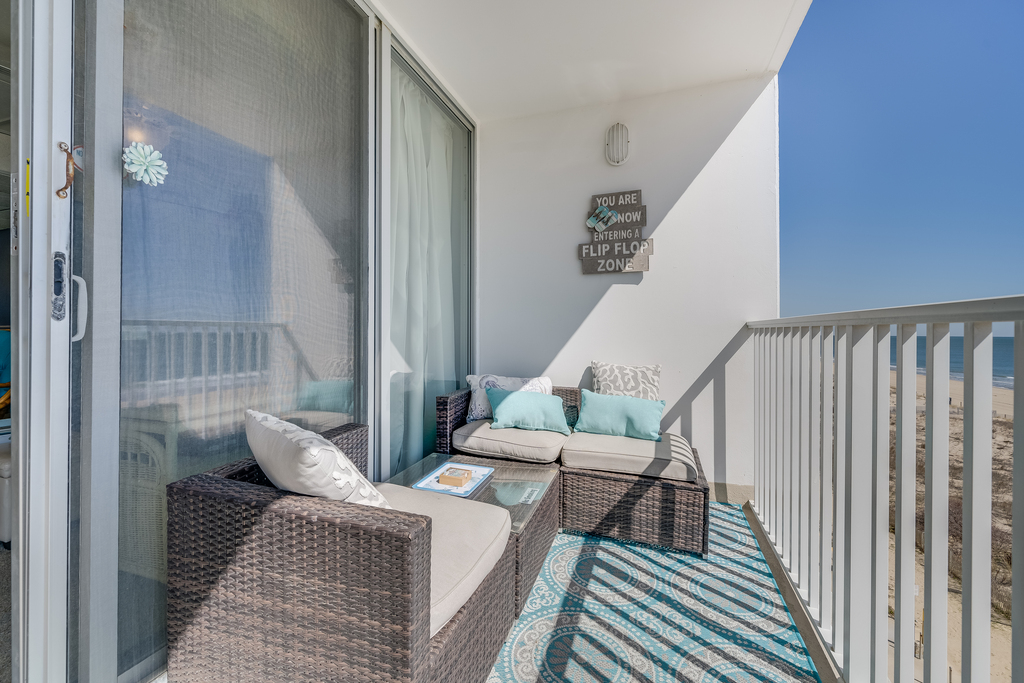 Enjoy your gorgeous view from your Private Balcony!