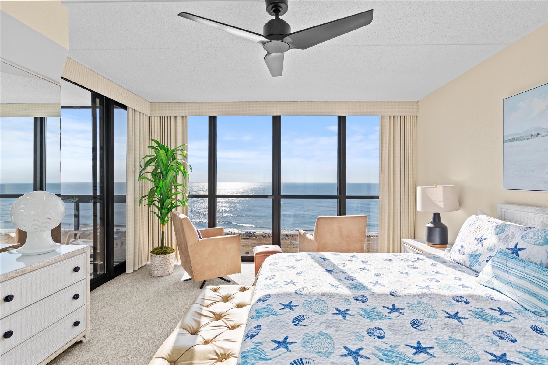 Enjoy the Sunrise from Bed!