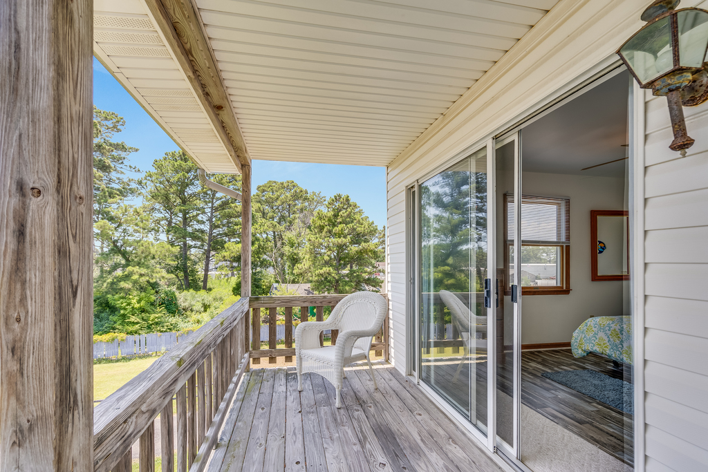 During Pony Swim, you can watch the Ponies trot right by the house.