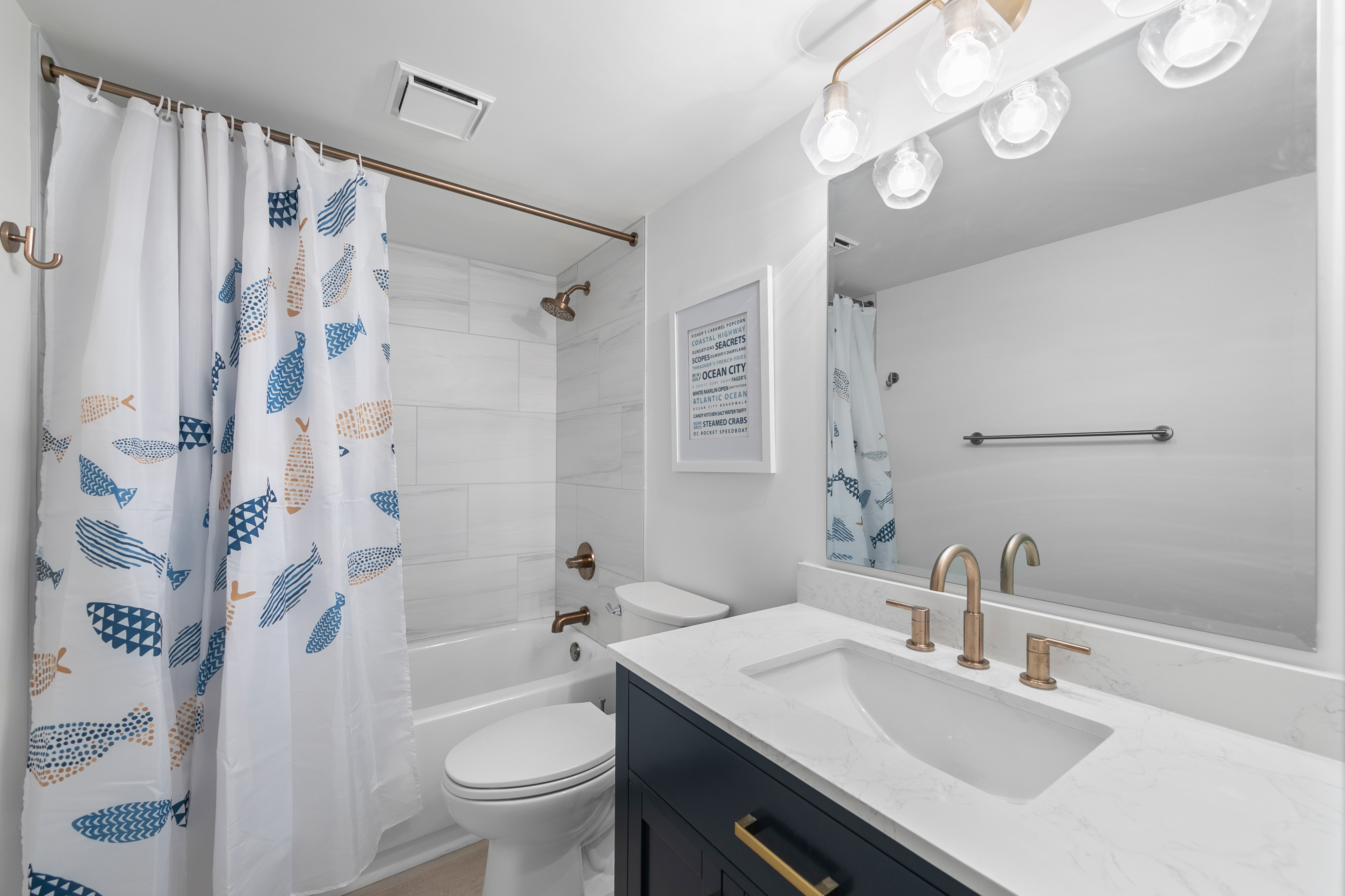 You'll love the spacious Shower/Tub Combo!