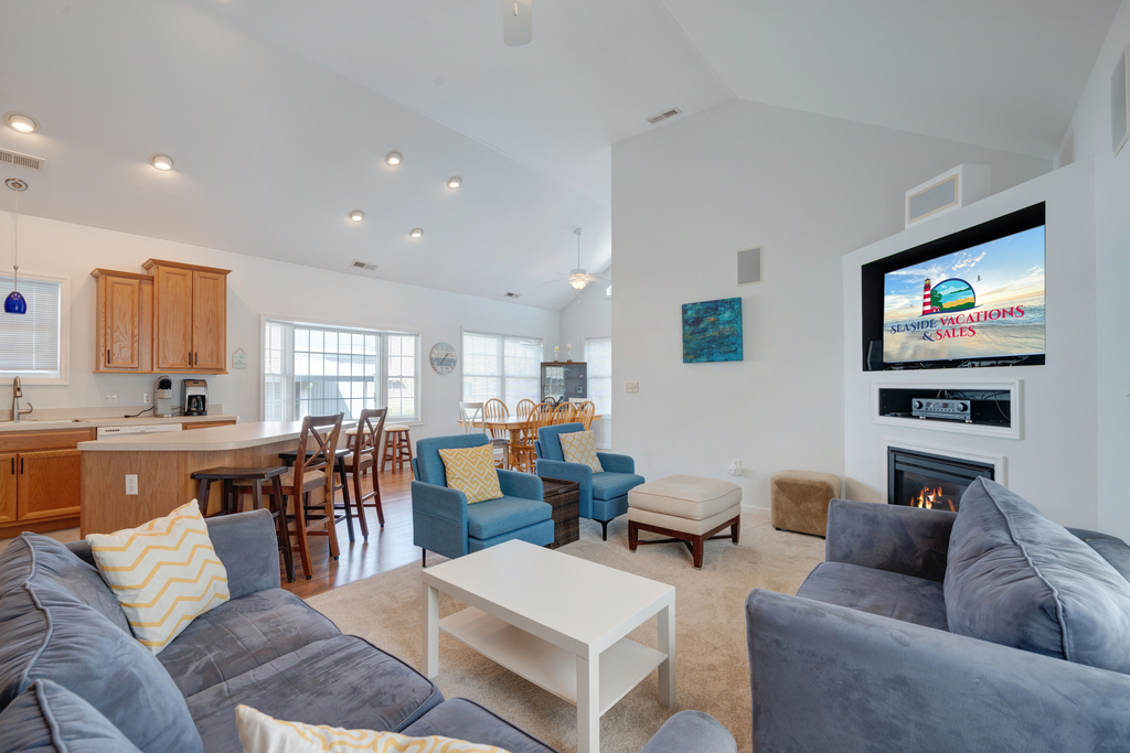 Plenty of Cozy Seating for the whole Family to Relax!