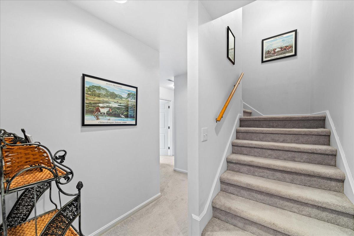 Wandering upstairs, you'll find the Bedrooms.....