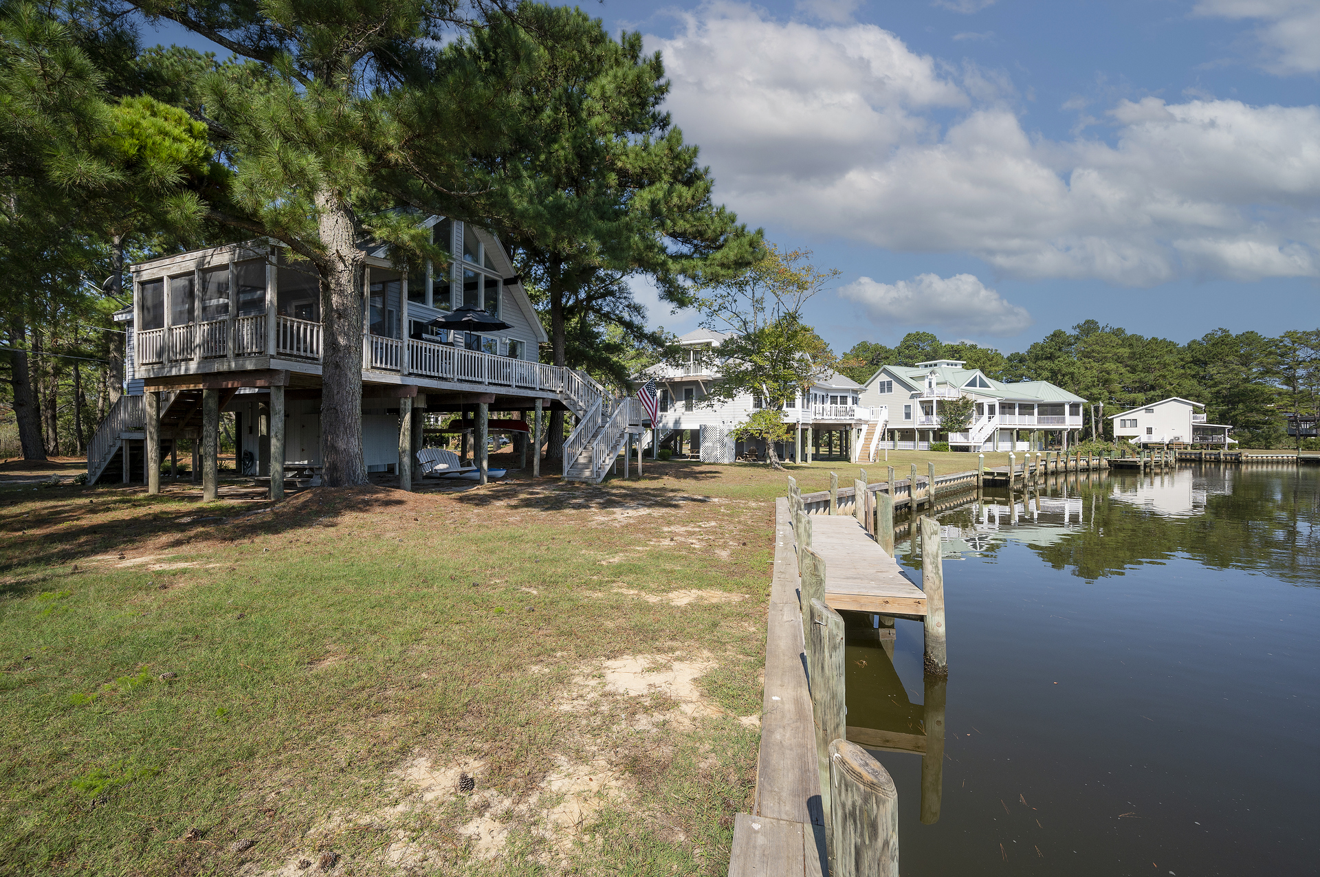 Fish, Crab, or Launch your kayak from the Dock, or bring your boat.