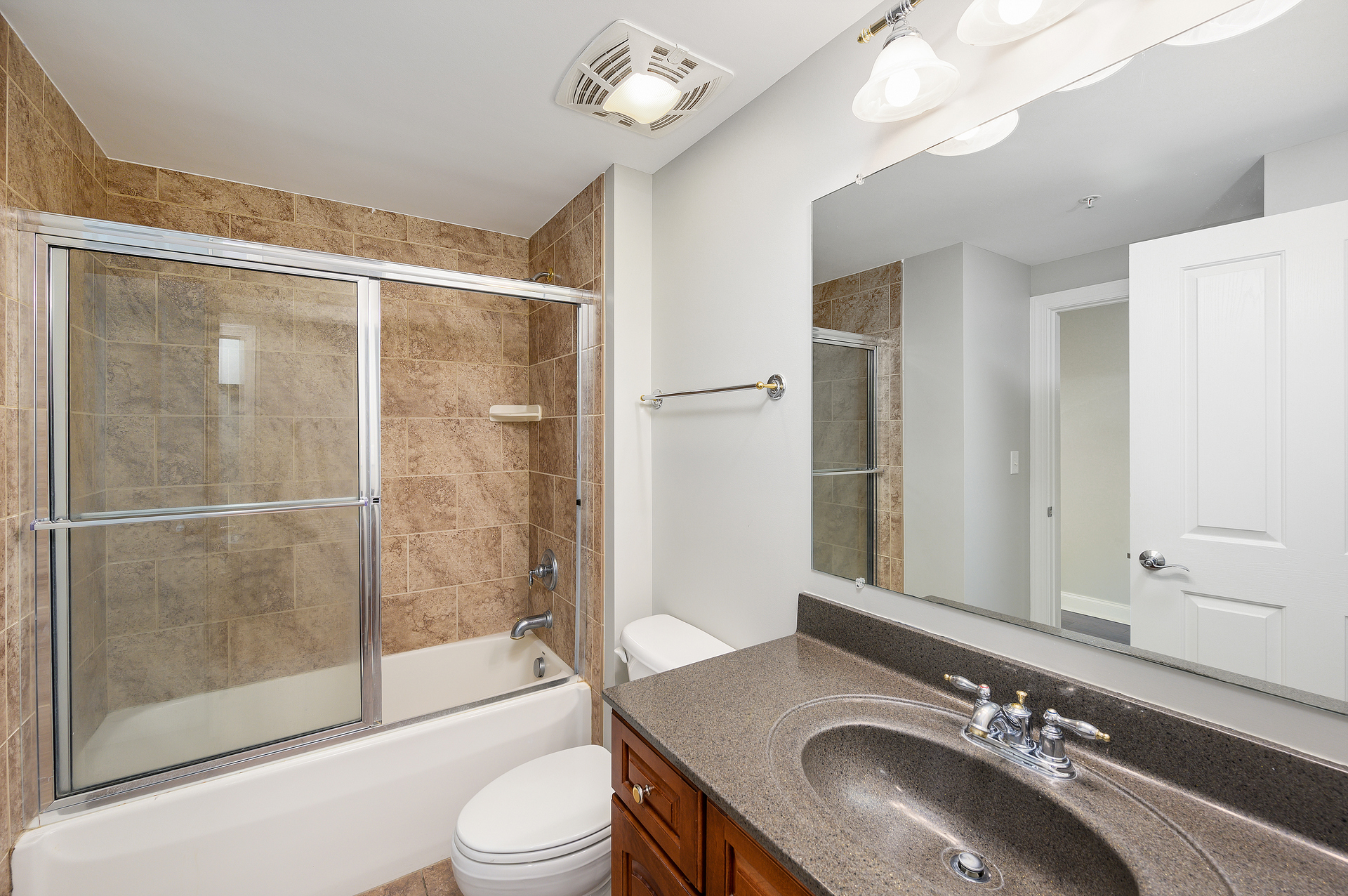 Bathroom 2 offers a Shower/Tub combo