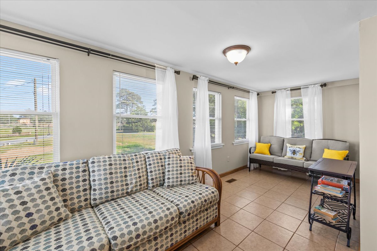 The Sunroom is a great place to curl up with a good book.