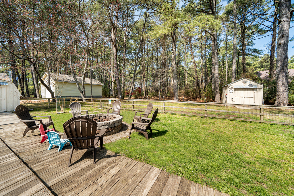 Lots of space to play and catch fireflies