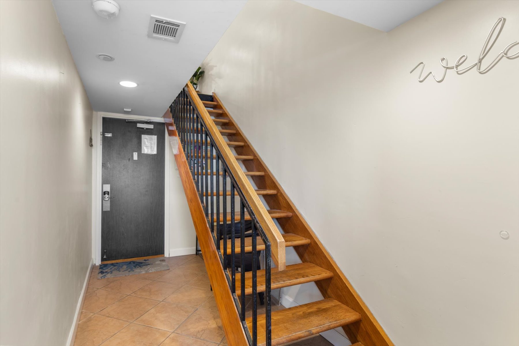 Entrance into your dream vacation home.