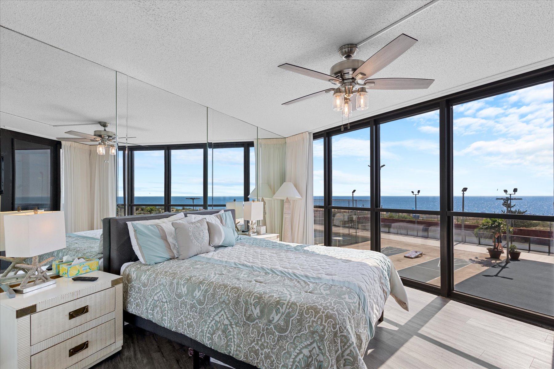 Bedroom 1 features a Cozy Queen Bed.