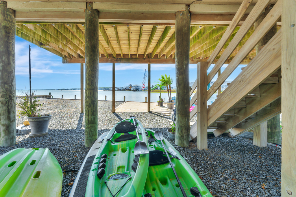 There are even Kayaks for your enjoyment!