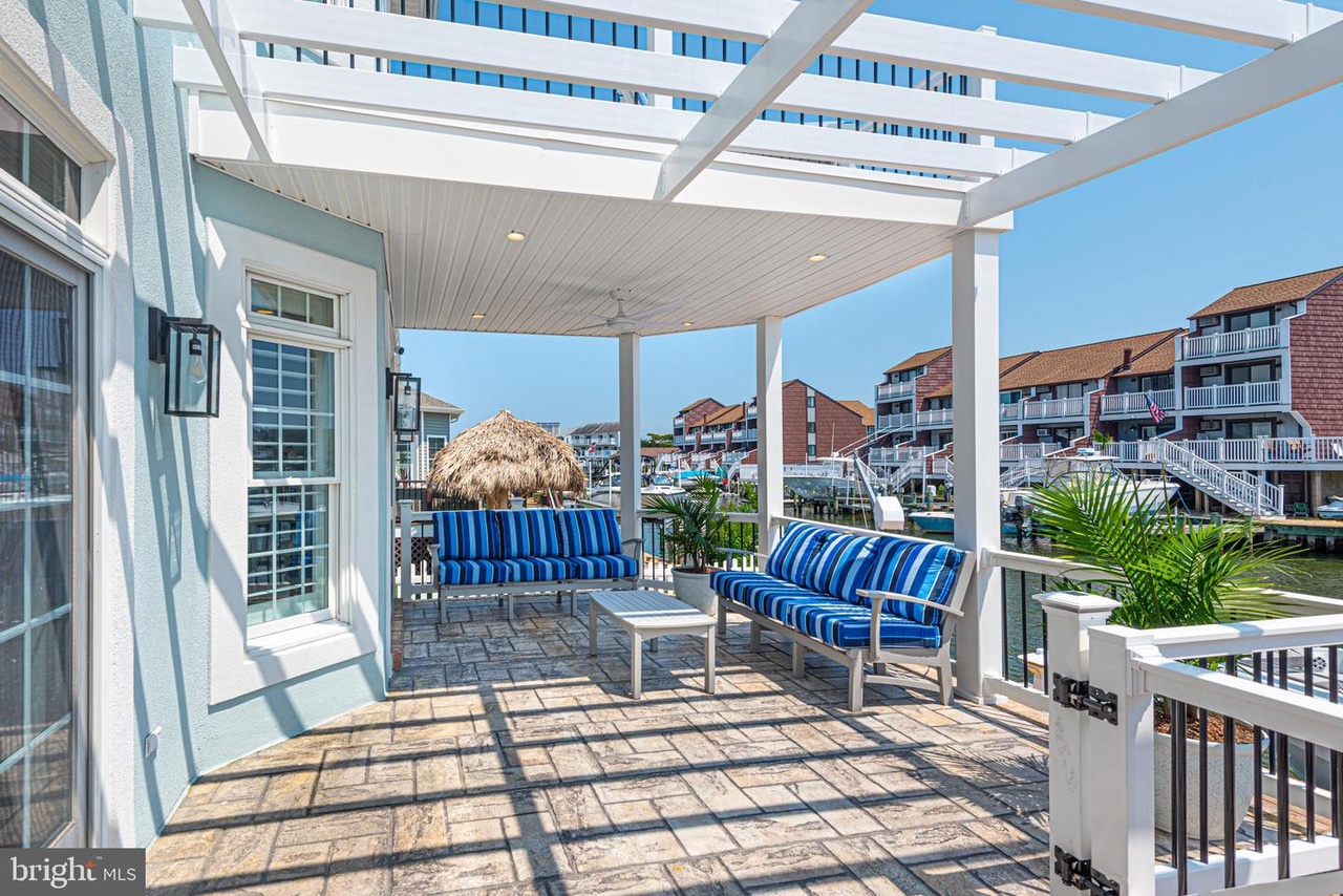 Enjoy the Cozy Outdoor Seating!