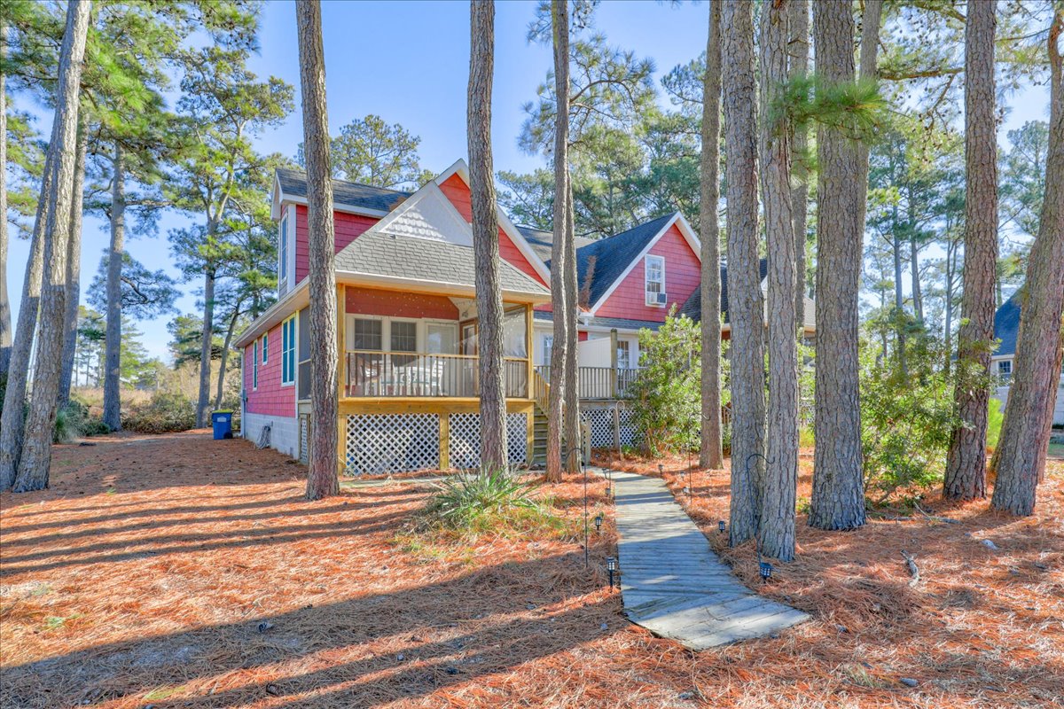 Nestled amongst towering Pine Trees - a wonderfully relaxing Retreat.