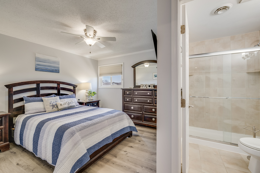 Freshen up in the Updated Primary Bath.