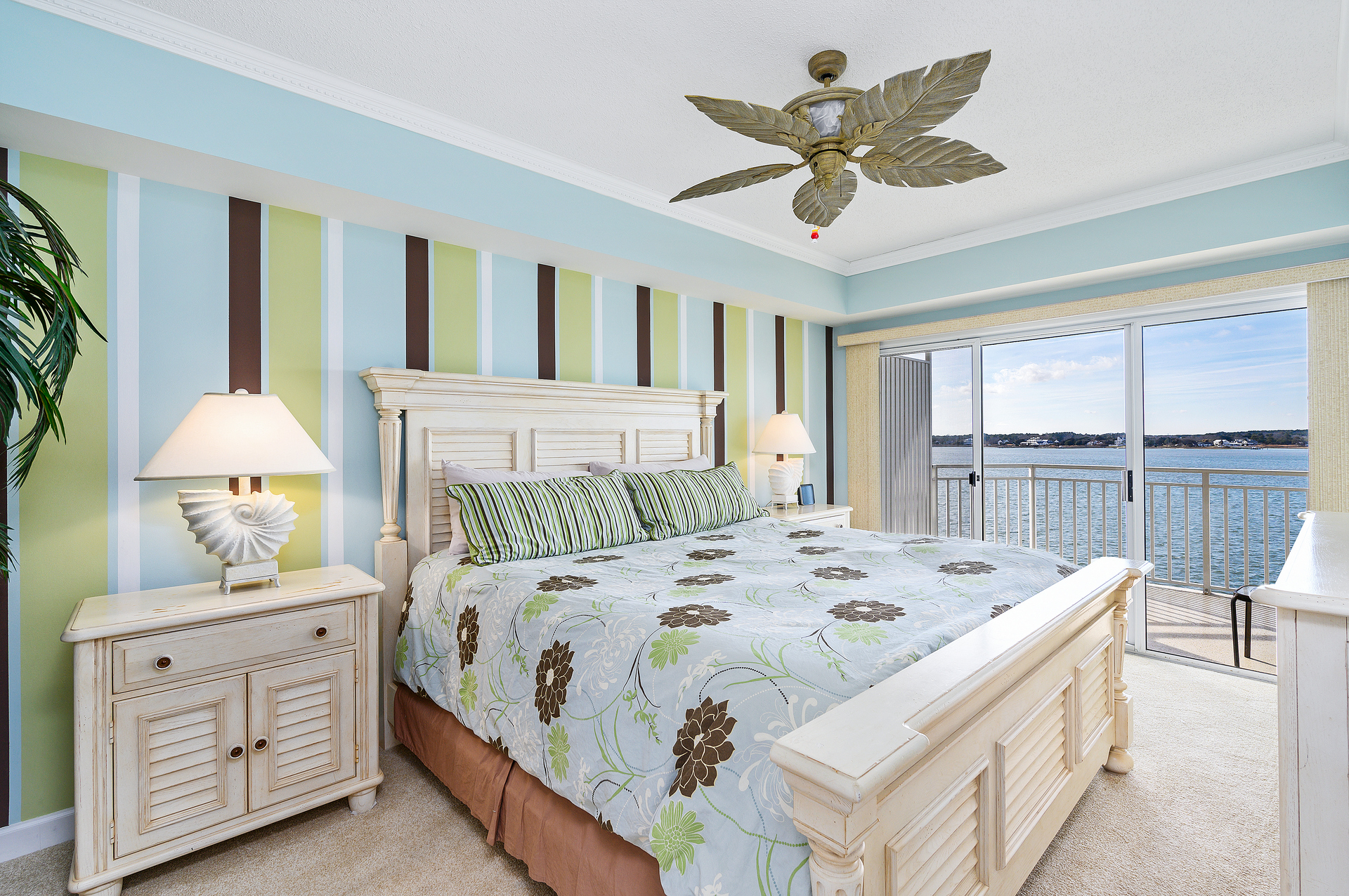 The Primary Bedroom is a great retreat and has all the ingredients