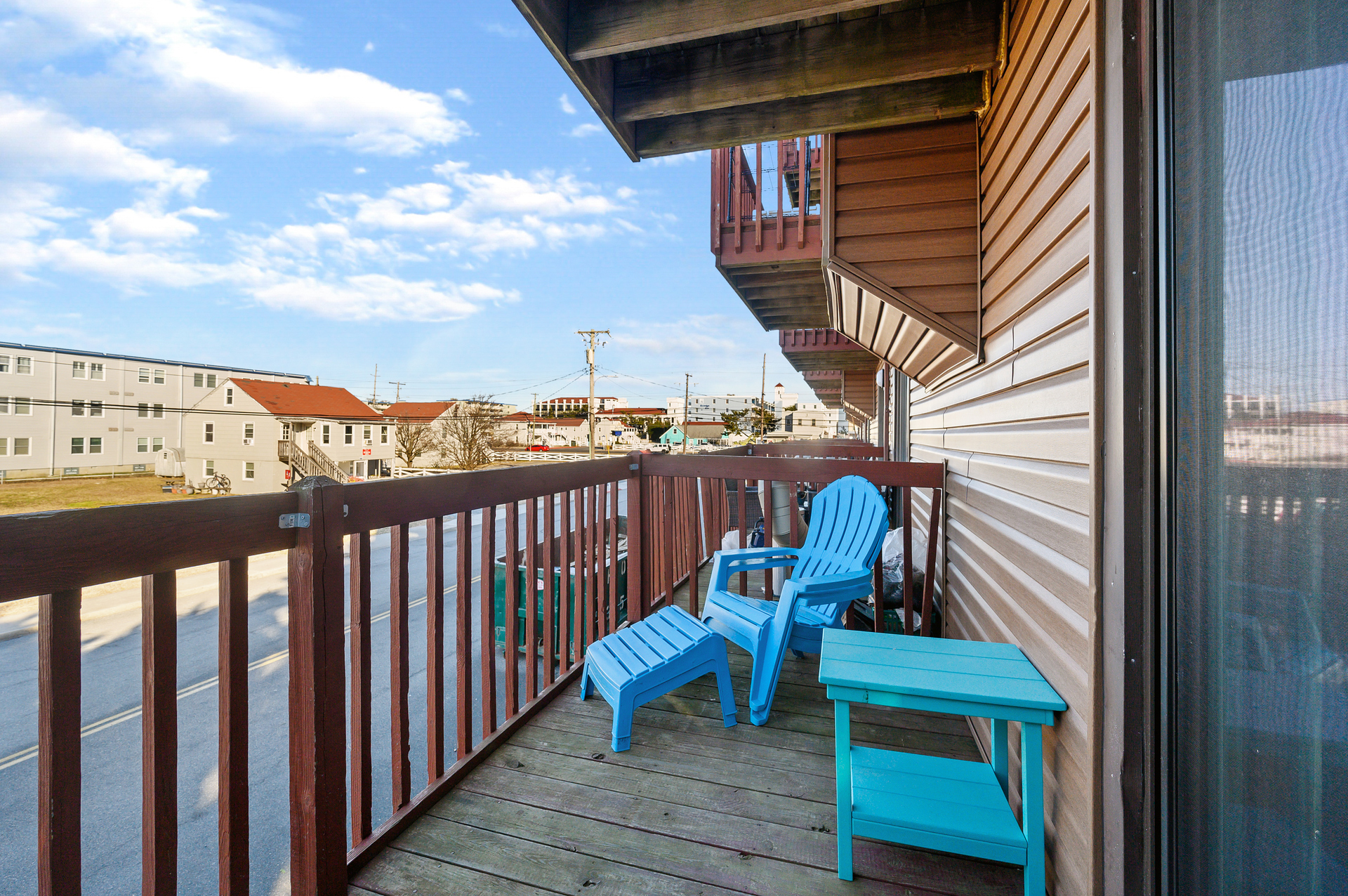 Enjoying your morning coffee or evening cocktail with a view!