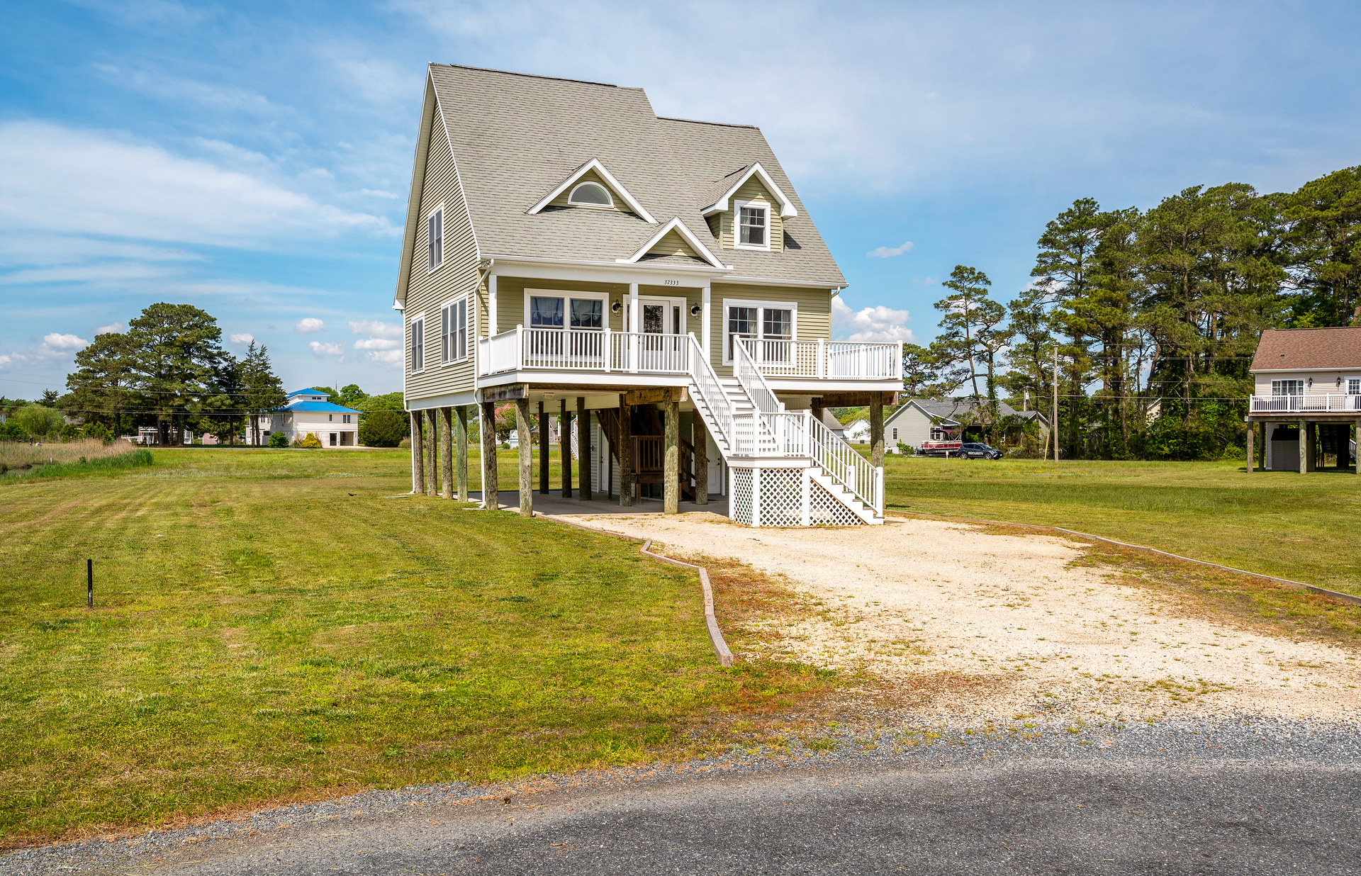 Plenty of room for 3 Cars and/or Water Toys.