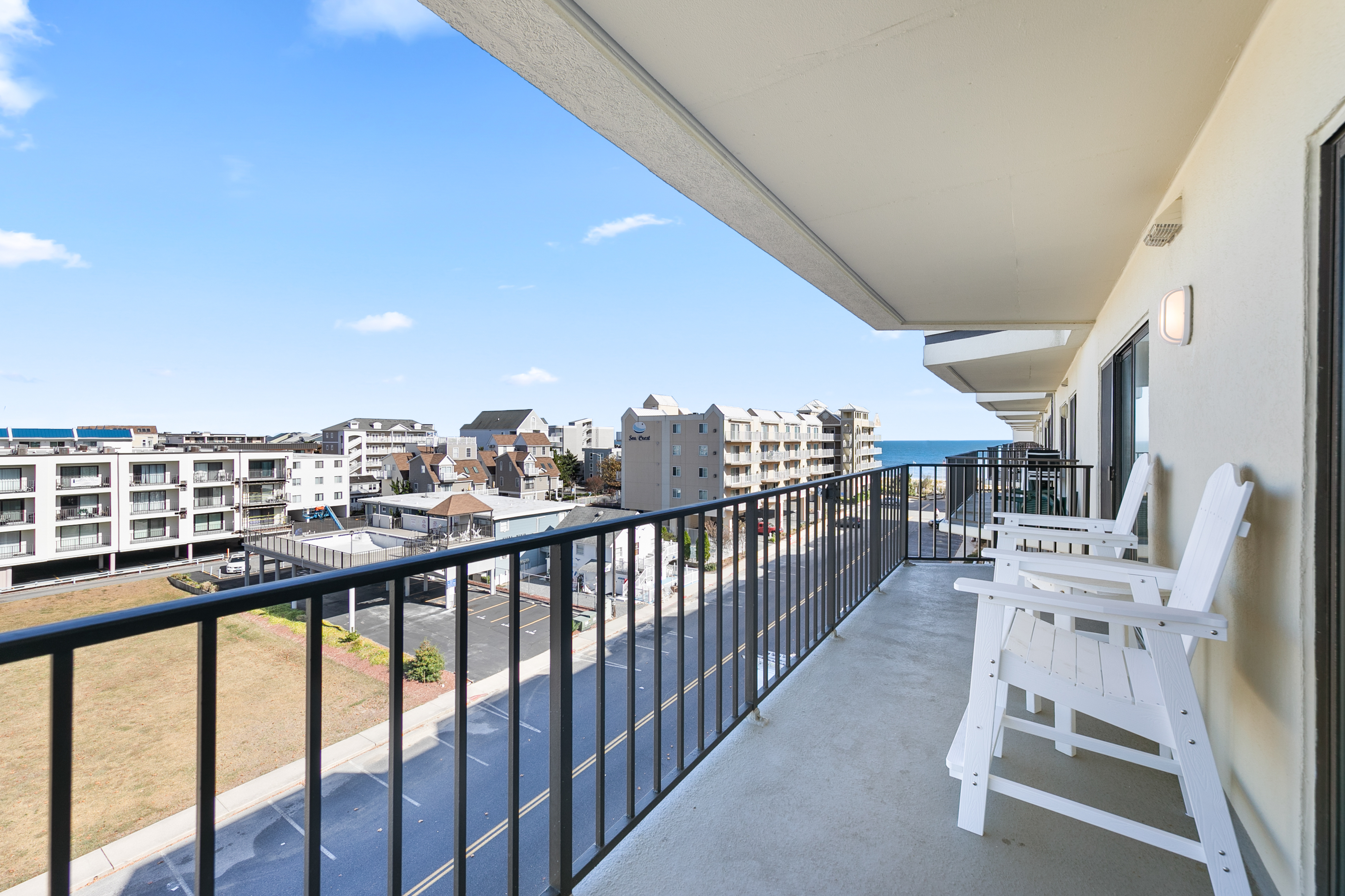 Enjoy the Ocean Air with your morning coffee or winding down your day wwith a glass of wine!