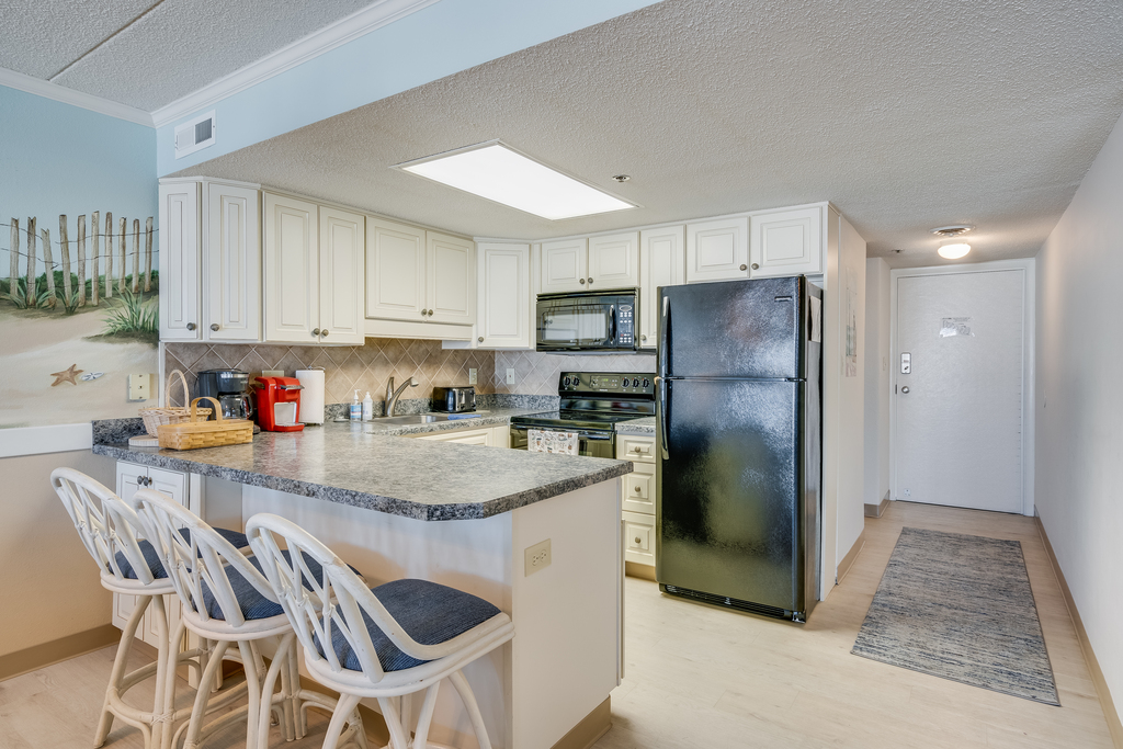 With open space and all the comforts of home, cooking in will be a breeze for the Chef in your family