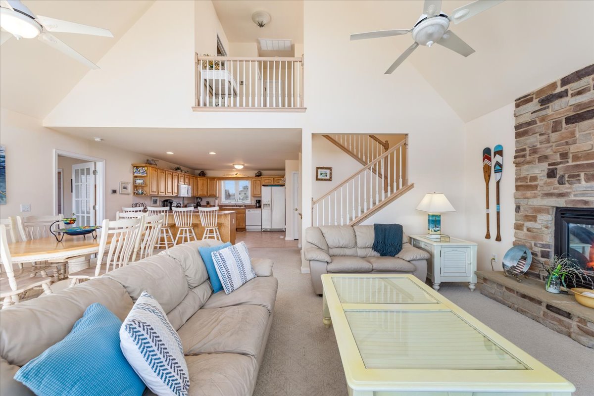 Soaring Ceilings and abundant Natural Light - light, bright, and open!