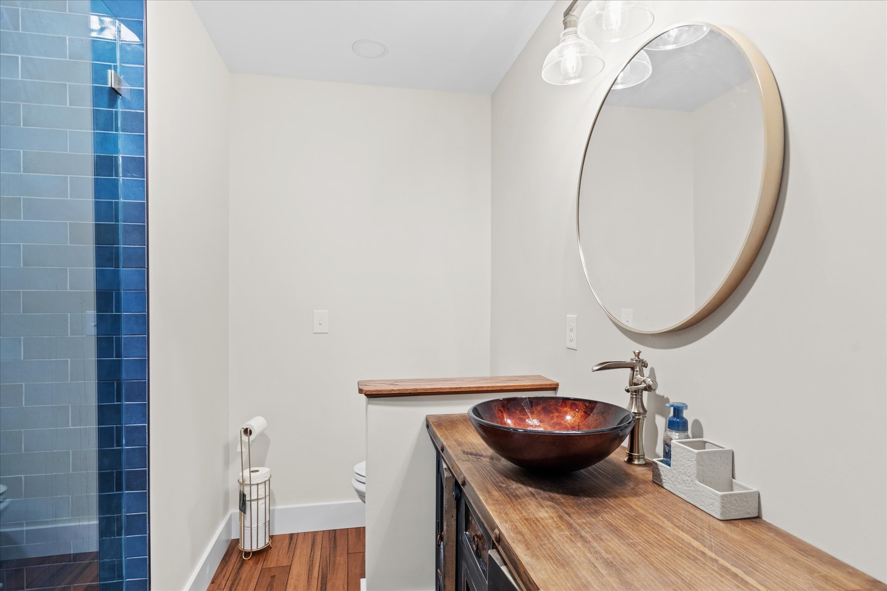 Lovely Full Bath with Vessel Sink is shared on 1st Floor.