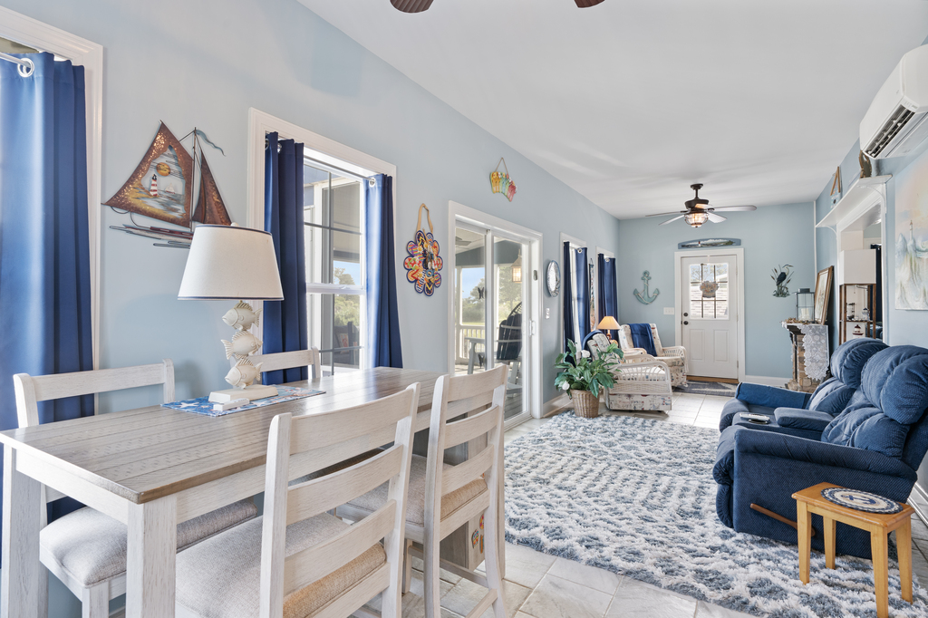 Just off the Living Area, you'll find a cozy nook with Eating Nook and Seating Area.
