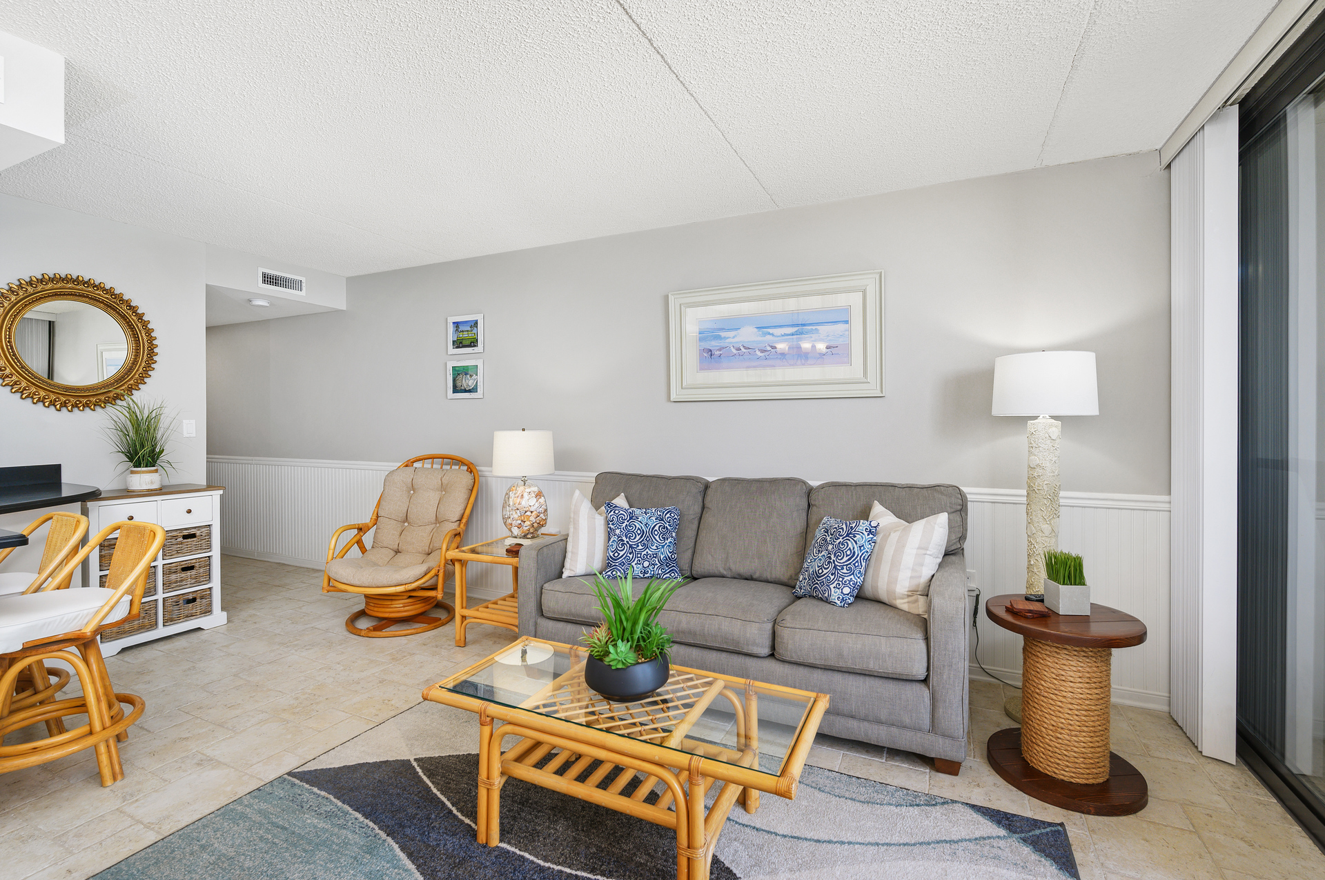 Cool down in the AC, cozy up and enjoy a movie!